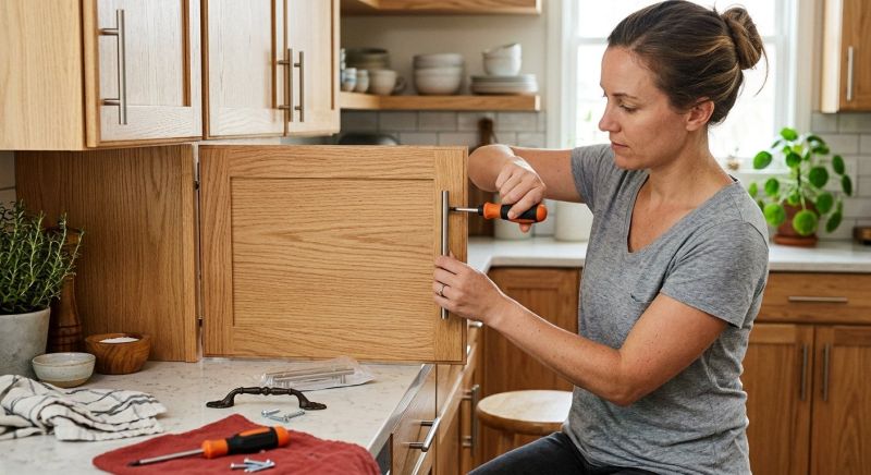 Cabinet Pulls Installation Service